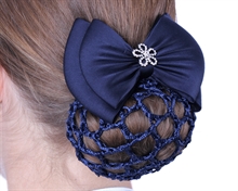 QHP Stilvolle Schleife mit Haarnetz